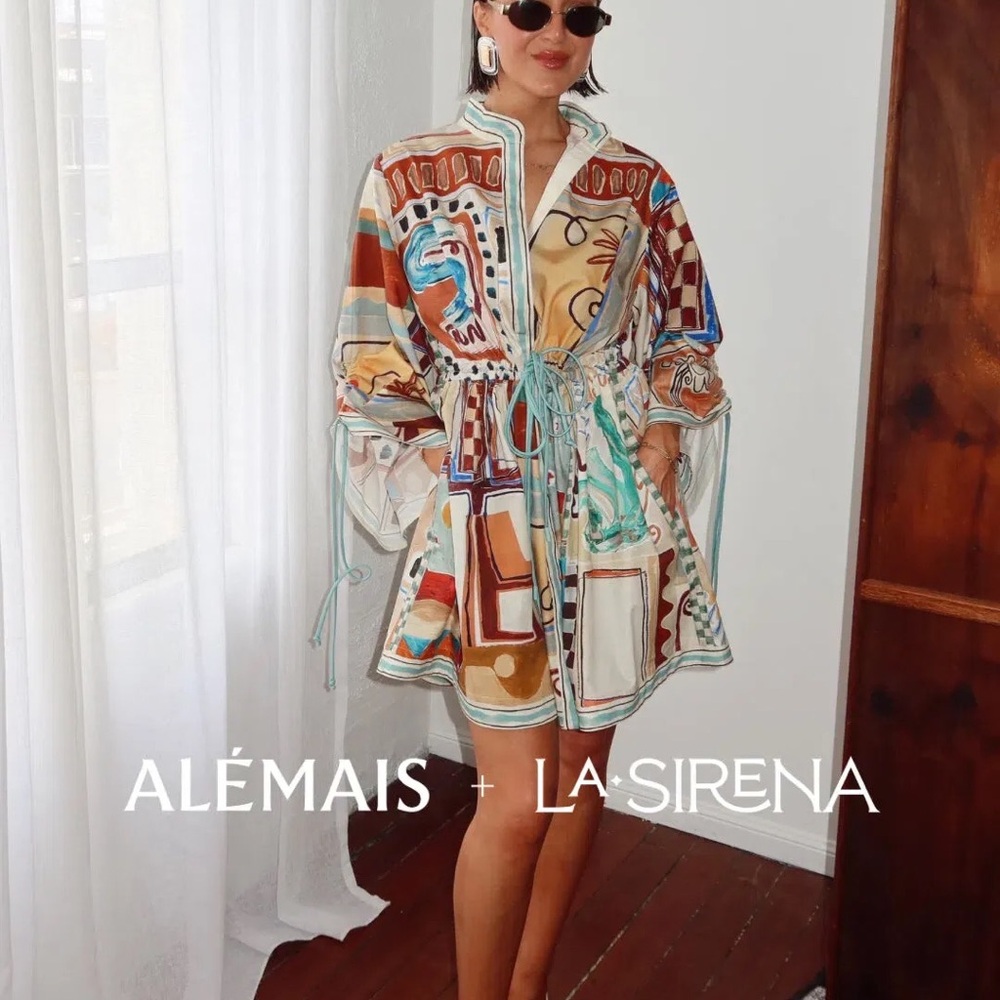 Alemais +LA* Sirena exclusive Michelle mini dress